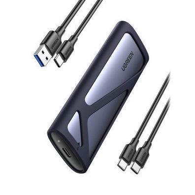 Ugreen CM400 Externes SSD M.2 Gehaeuse mit USB-C 3.2 Port - Grau