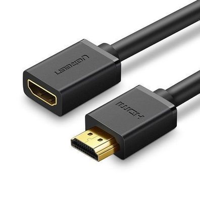 Ugreen HDMI Verlaengerungskabel HD107 4K 0.5m Schwarz (maennlich zu weiblich)