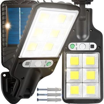 120 LED Solar Lampe Sensor Wasserdichte Außen Garten Retoo