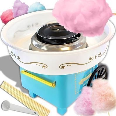 Zuckerwatte Maschine 550W, Zuckerwatte Blau Retoo