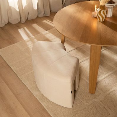 Bronx71 Modularer Eckhocker Seth Chenille off white