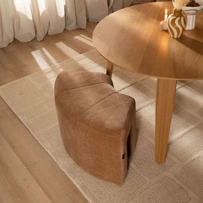 Bronx71 Modularer Eckhocker Seth Chenille terrakotta