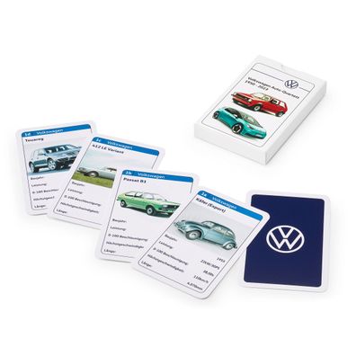 Original VW Kartenspiel Auto-Quartett Spielkarten Fahrzeuge 330087528