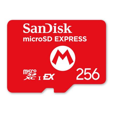 Sandisk Mircosd Express Card Im Mario-Design 256 Gb