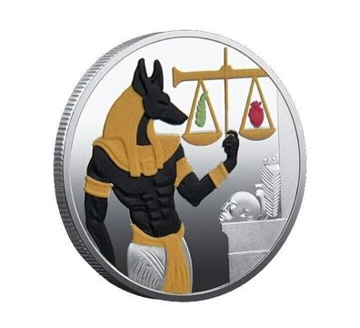 Ägyptische Medaille/ Pharao Medaille/Ägypten Souvenier/Neusilber (PM1309251)