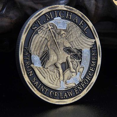 Medaille Saint Michael/Police Officer Medaille/Engel Medaille(Med1309254)