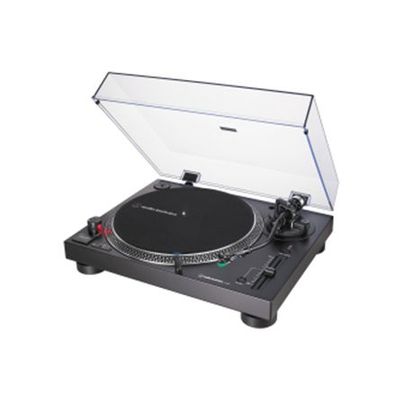 Audio-Technica AT-LP120X Audio-Plattenspieler, Direktantrieb, Schwarz, Handbuch