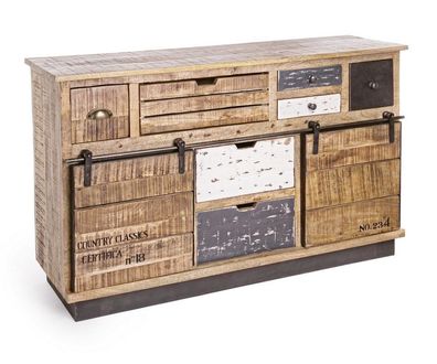 Sideboard Tudor 125 x 80 x 37 cm Mangoholz