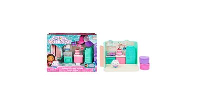 Gabby?s Dollhouse Deluxe Room Küche (mit Kuchi Katzenfigur)