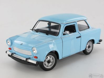Welly WEL24037Sbl Trabant 601, lue Maßstab: 1:24