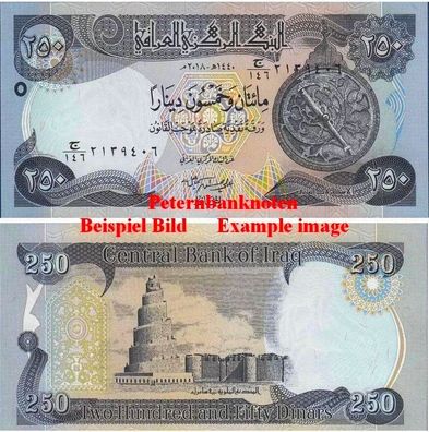 Irak / Iraq 250 Dinars 2018 Unc. P 97a #699#