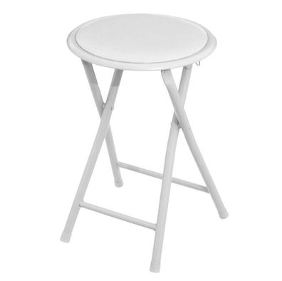 Urban Living Klapphocker Hocker Klappstuhl 224732 weiß