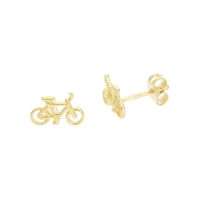 Ohrstecker Gold 333 Fahrrad JL14-06-0428 JuwelmaLux