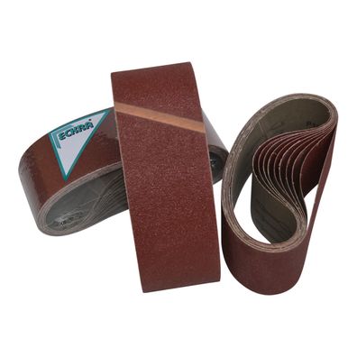 ECKRA® Schleifbänder aus Gewebe 75 x 457mm Schleifpapier Körnungen und Menge wählbar