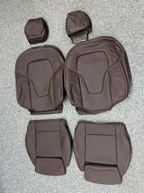 2 X Mercedes-Benz V-Klasse/Vito W447 Sitzbezug Komplett NAPPA-LEDER BRAUN NEU