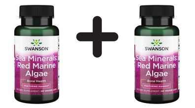 2 x Swanson Aquamin Sea Minerals - 60 vcaps
