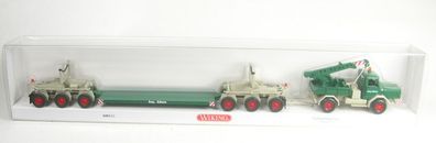 Faun 610/36 August Alborn Tiefladehängerzug (1965-1977) 1:87 Wiking