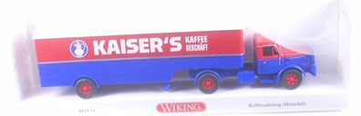 Henschel Koffersattelzug Kaiser's Kaffee 1:87 Wiking