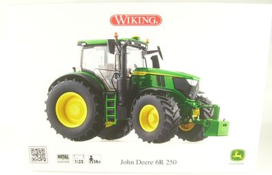 John Deere 6R 250 (grün) Traktor 1:32 Wiking