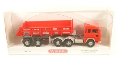 Magirus 235 D Hinterkippersattelzug (Testfahrt Europa-Asien) 1963-1971 1:87 Wiking