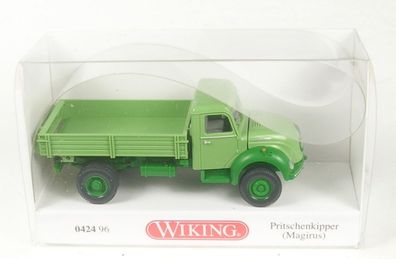 Magirus Pritschenkipper (hellgrün) 1957-1967 1:87 Wiking