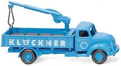 Magirus Sirius Pritschen-Lkw mit Ladekran (liegt bei) Klöckner (1:87)