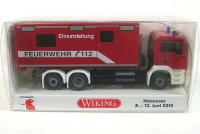 MAN TGS Abrollcontainer Feuerwehr (Fire Birgade) Sondermodell Interschutz 2015
