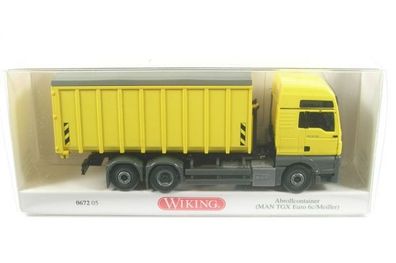 MAN TGX Euro 6c/Meiller Abrollcontainer (zinkgelb)