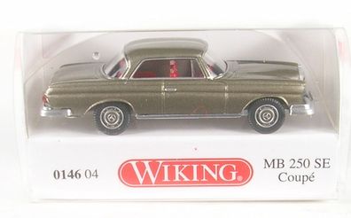 Mercedes-Benz 250 SE Coupe (nerzgrau-metallic) 1965-67 1:87 Wiking