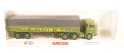 Mercedes-Benz LPS 333 Pritschensattelzug Dortmunder Kronenbier Sondermodell Intermode