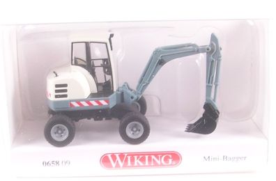 Mini-Bagger (alpenblau) 1:87 Wiking ?