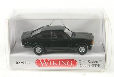 Opel Kadett C Coupe GT/E (schwarz) 1977-79 1:87 Wiking
