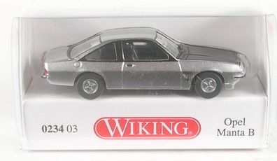 Opel Manta B GT/E (silber-metallic) 1975-88 1:87 Wiking