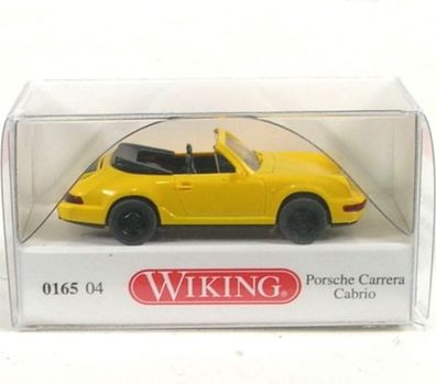 Porsche Carrera Cabrio (yellow) 1989