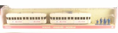 Straßenbahn-Set Doornkaat Wiking-Verkehrs-Modelle Ausgabe Nr. 84 1:87 (Standmodell