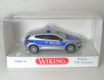 VW Scirocco Polizei