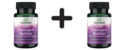 2 x Swanson Vegan Collagen Builder - 60 vcaps