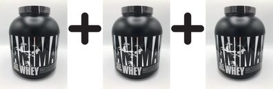 3 x Universal Nutrition Animal Whey, Cookies & Cream - 2270g