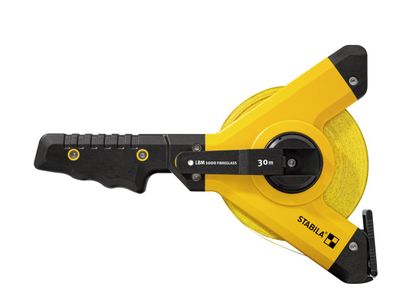 Stabila Rahmenbandmaß 30 m metrische Skala Glasfaserband LBM 1000 Fiberglass