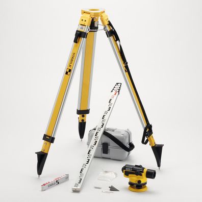 Stabila Optisches Nivelliergerät OLS 26 Set 8-tlg