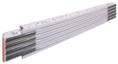 Stabila Gliedermaßstab 2 m (78") cm/inch-Skala Holz Type 1607