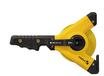 Stabila Rahmenbandmaß 50 m metrische Skala Stahlband LBM 1000 STEEL