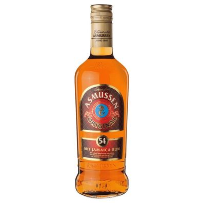 Feiner alter Asmussen Rum 54% 0,7 l