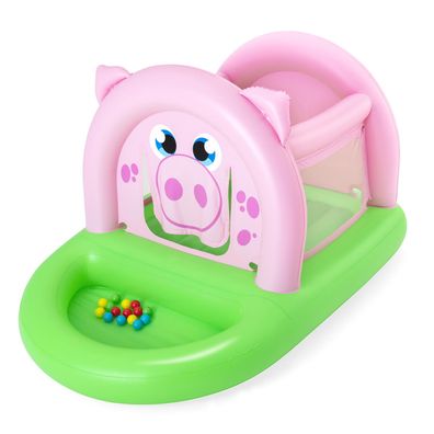 Oinkster Pig™ Hüpfburg und Bällebad 239 x 162 x 137 cm