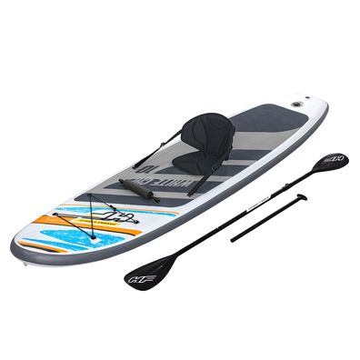 Hydro-Force™ SUP Allround Board-Set White Cap mit Sitz 305 x 84 x 12 cm