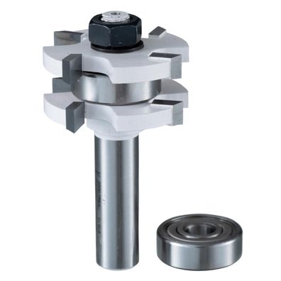 Makita Nut- und Federfräser mit Anlauflager Ø 41 mm Ø 41 mm • 12 mm Schaft • 19 mm Hö