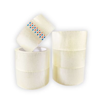 6 Rollen Klebeband Paketband je 48mm x 66m Verpackungsband Packband transparent