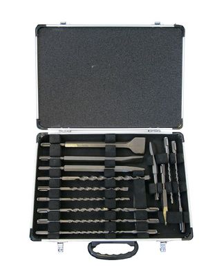 Makita SDS-PLUS Bohrer- und Meißelset, 17 tlg. SDS-PLUS • Bohrer und Meißel • 17 teil