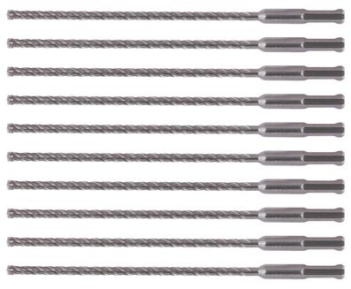 Makita Hammerbohrer SDS-PLUS, Nemesis II, 6 x 215 mm, 10 Stk. SDS-PLUS • Nemesis 2 •