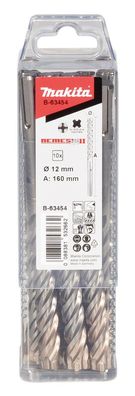 Makita Hammerbohrer SDS-PLUS, Nemesis II, 12 x 160 mm, 10 Stk. SDS-PLUS • Nemesis 2 •